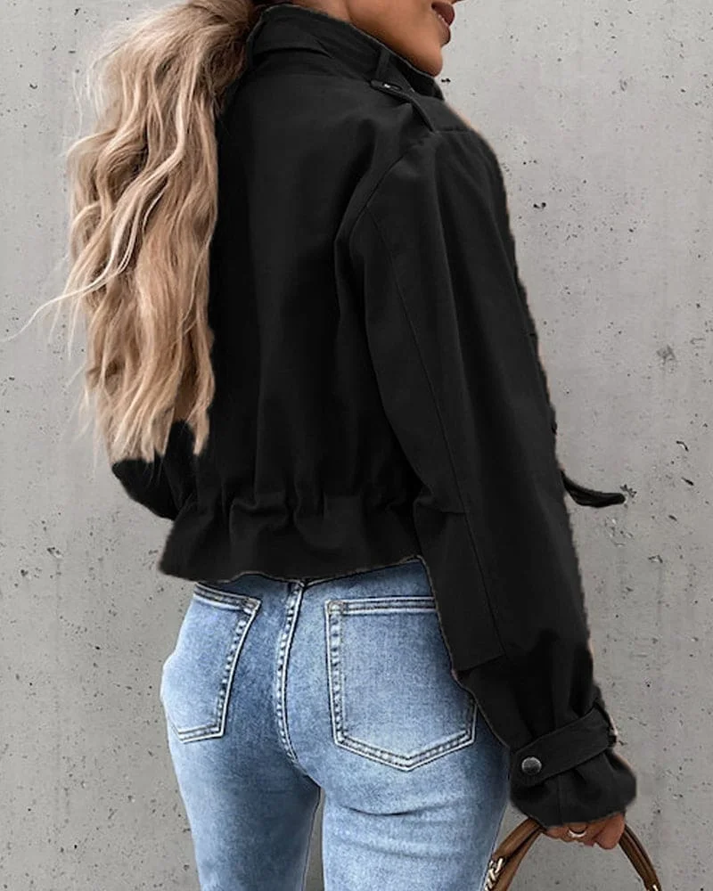 Damen Übergangsjacke im Utility-Stil