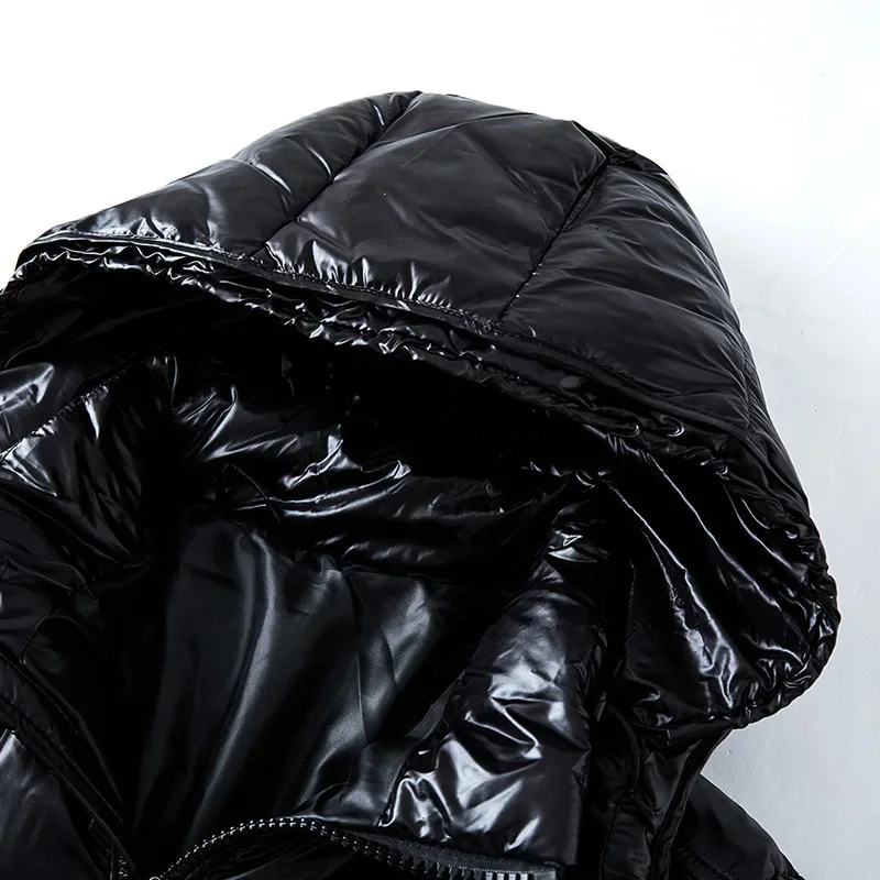 Damen Winter Pufferjacke mit Kapuze
