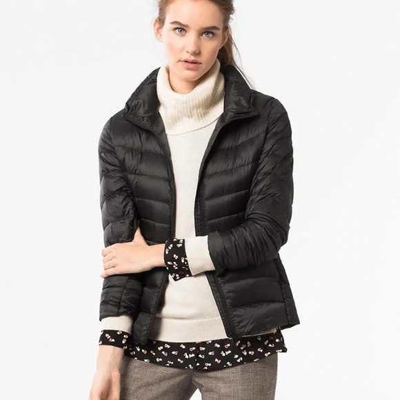 Damen Daunenjacke mit Reißverschluss