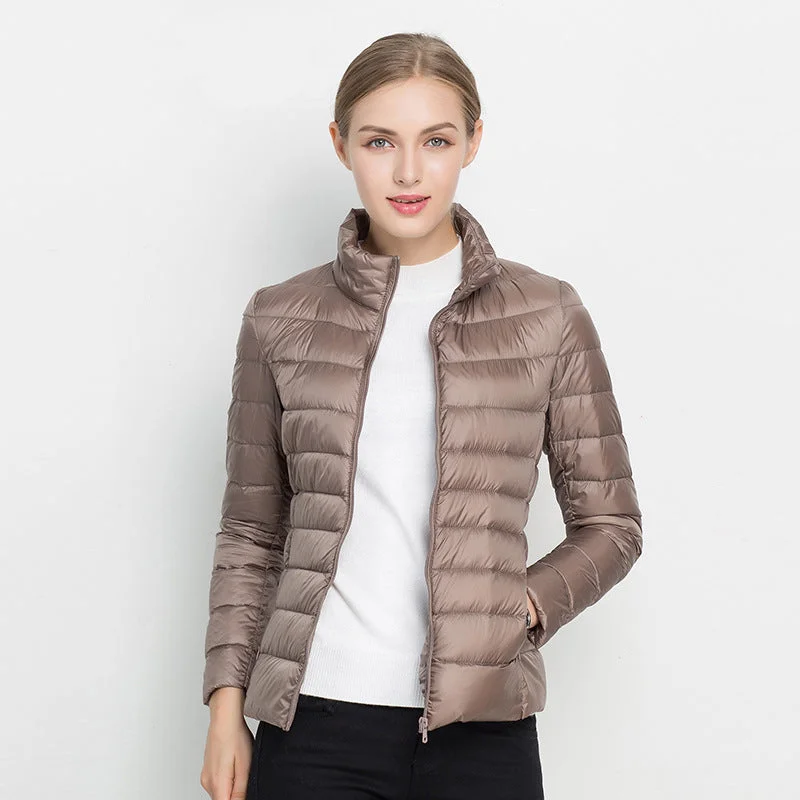 Damen Daunenjacke mit Reißverschluss