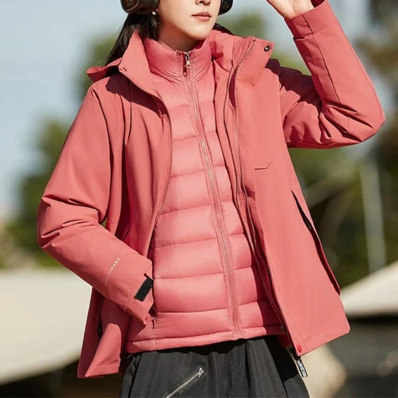 Damen Sportliche Skijacke | Winter Outdoorjacke