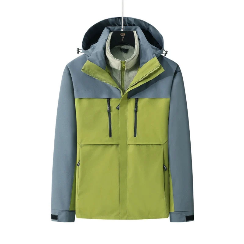 Damen Skijacke | 3-in-1 Winterjacke mit Abnehmbarer Innenjacke