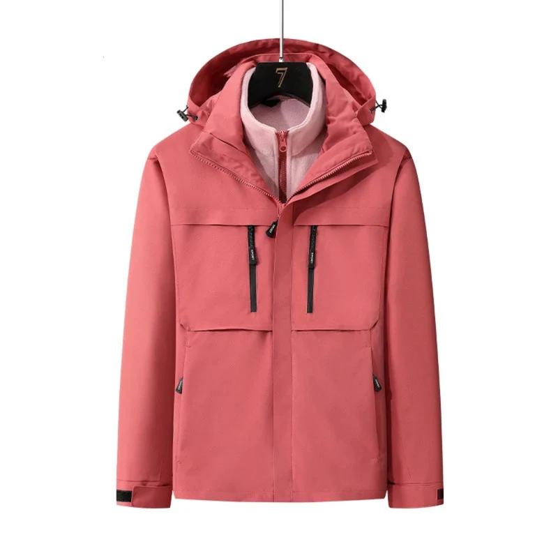 Damen Skijacke | 3-in-1 Winterjacke mit Abnehmbarer Innenjacke