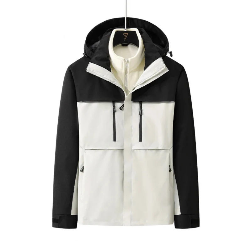 Damen Skijacke | 3-in-1 Winterjacke mit Abnehmbarer Innenjacke