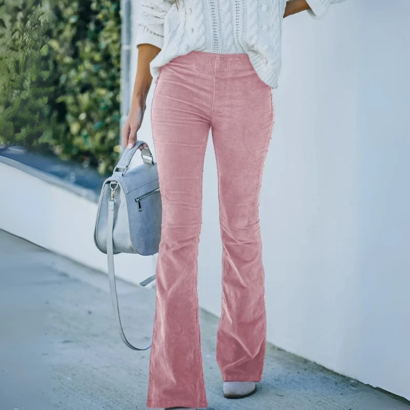 Damen Schlaghose | High Waist Weites Bein