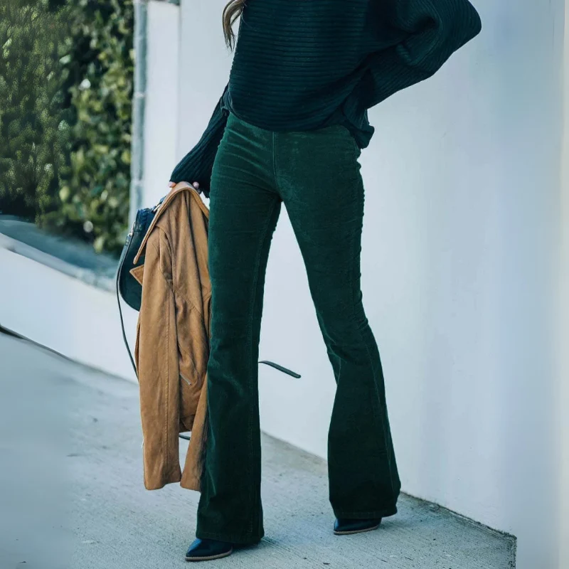 Damen Schlaghose | High Waist Weites Bein