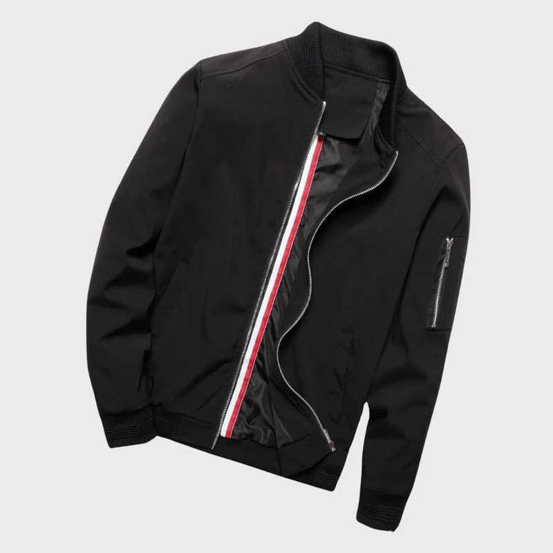 Bomberjacke Herren Leicht | Zip-Up Jacke Alltag