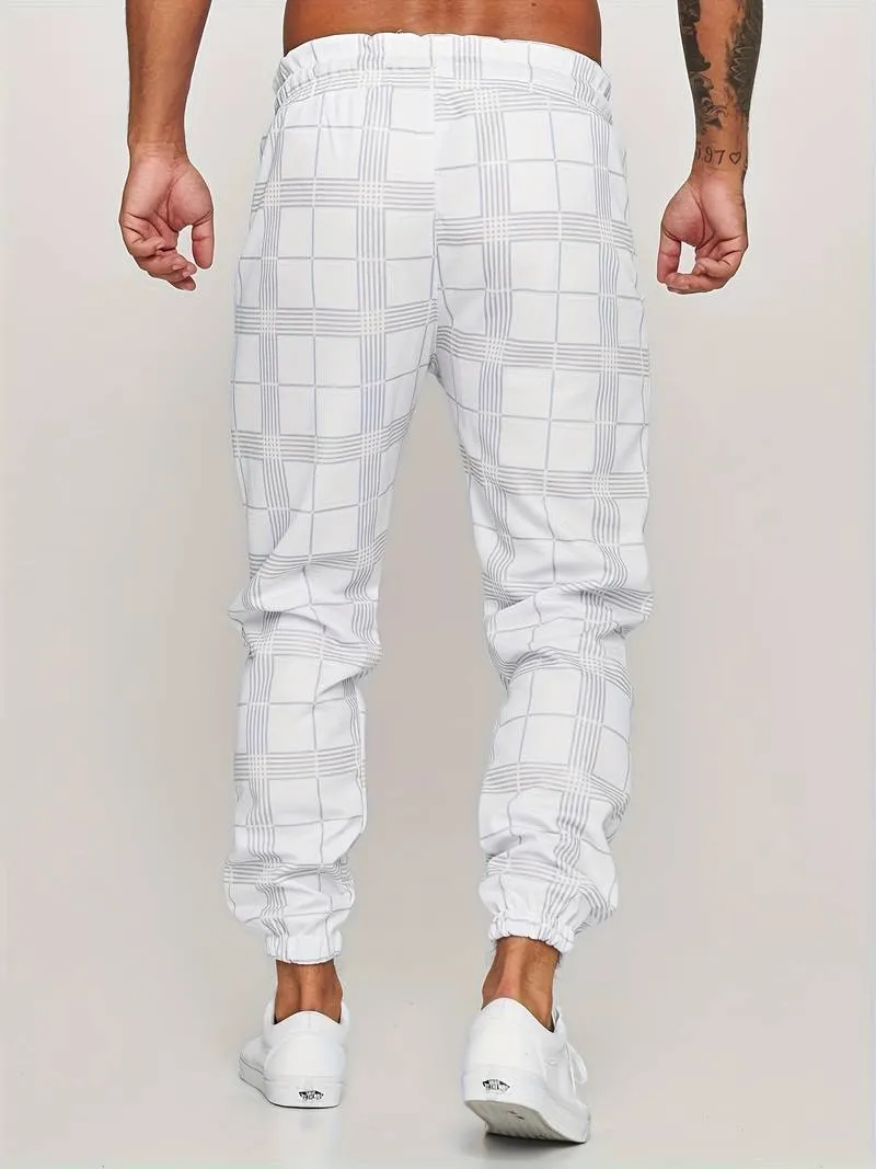 Hose Herren | Jogginghose Mit Karomuster
