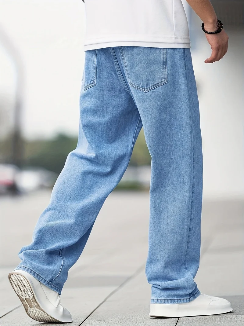 Baggy Jeans Herren | Weit Geschnittene Freizeitjeans