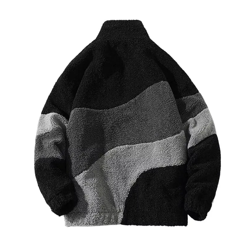 Herren Klassische Fleecejacke | Stehkragen