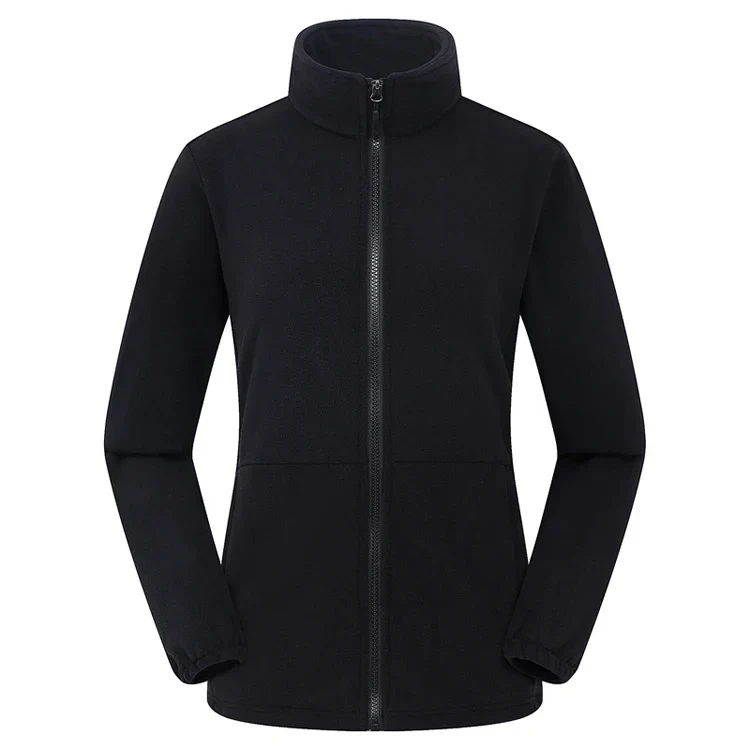 Fleecejacke Damen Mit Reißverschluss | Weich Gefüttert Mit Stehkragen