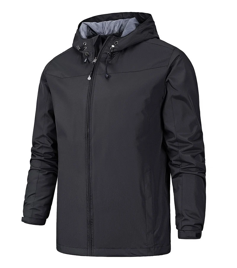 Regenjacke Herren Leicht | Wasserdicht Atmungsaktiv