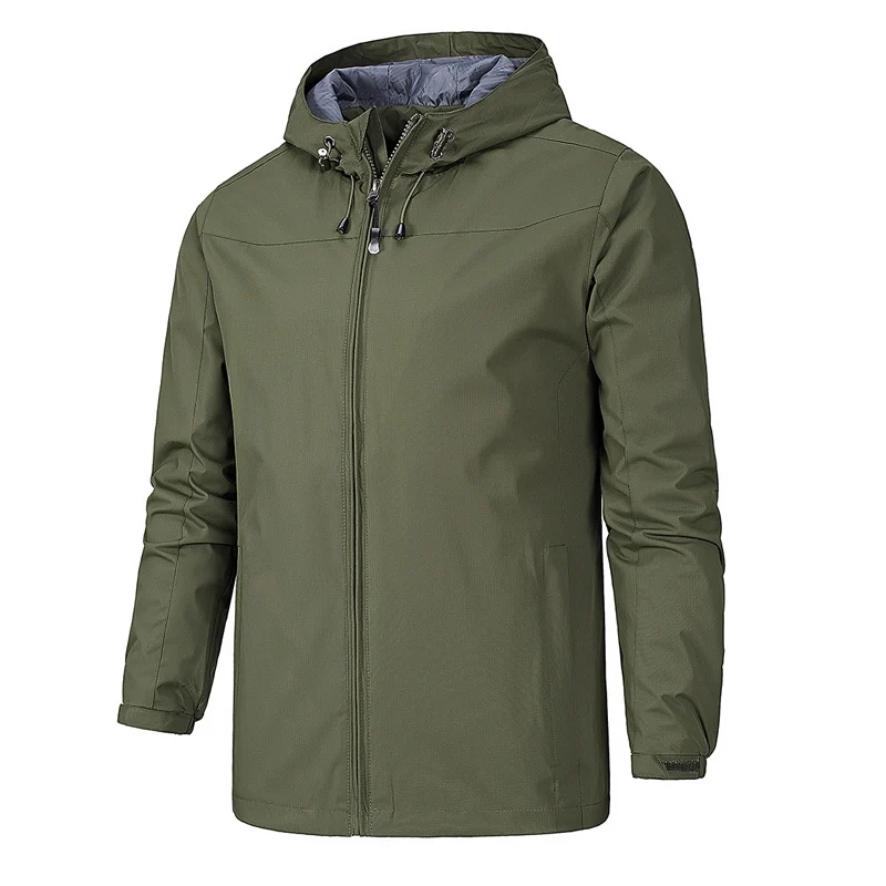 Regenjacke Herren Leicht | Wasserdicht Atmungsaktiv