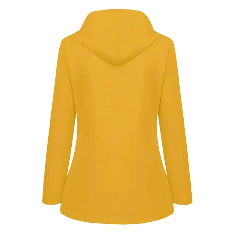 Damen Regenjacke mit Futter und Kapuze
