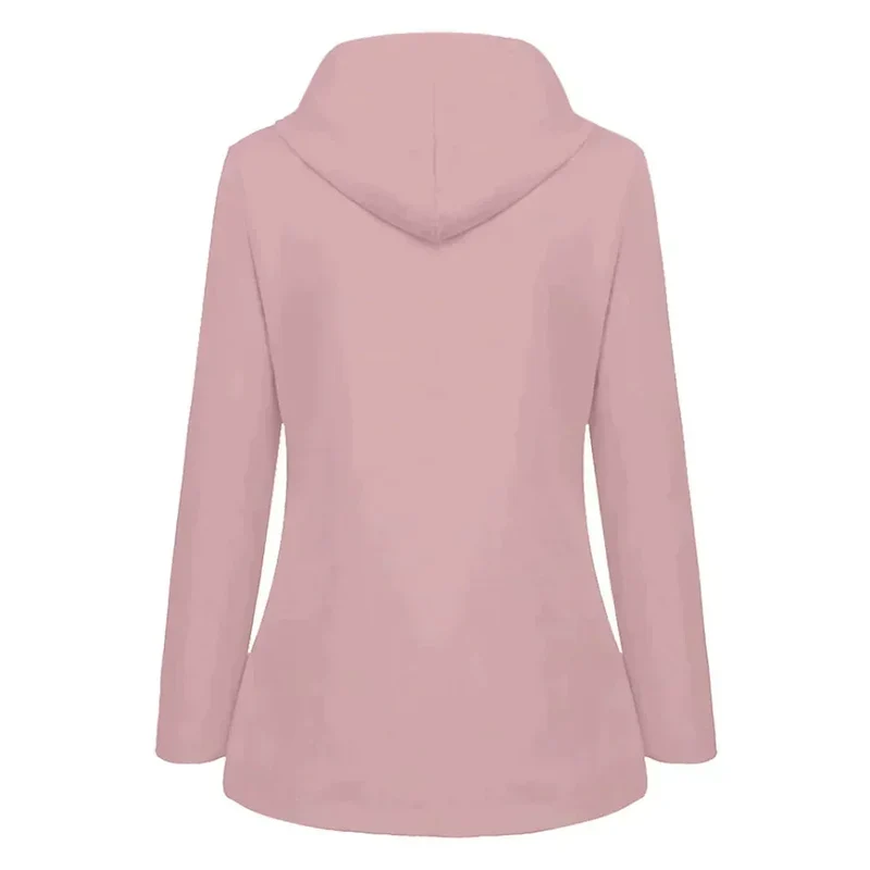 Damen Regenjacke mit Futter und Kapuze