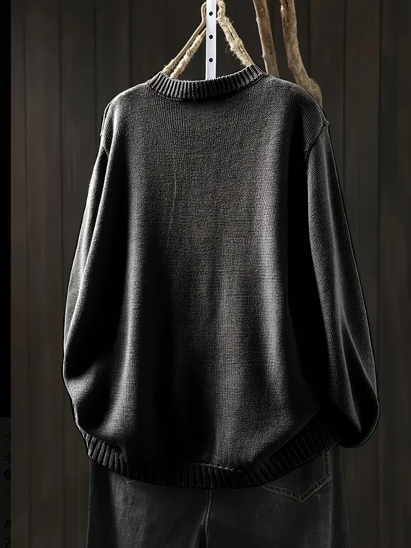 Damen Strickjacke mit bunten Knöpfen