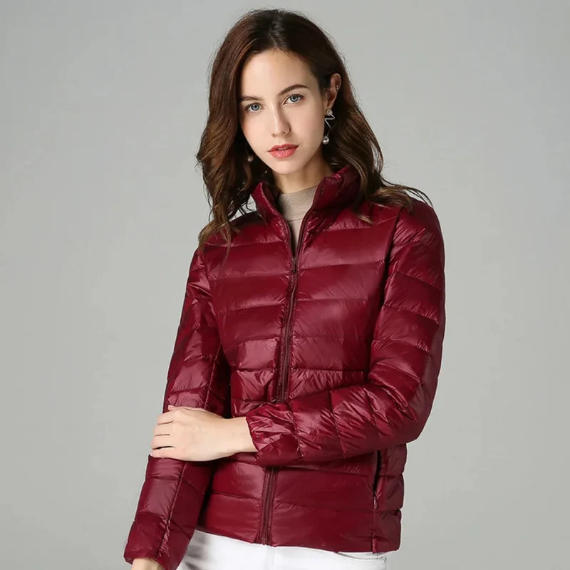 Damen Steppjacke mit Reißverschluss
