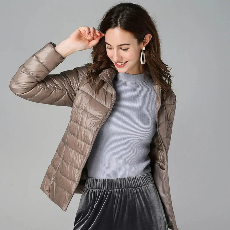 Damen Steppjacke mit Reißverschluss