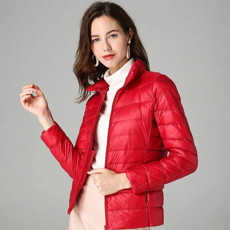 Damen Steppjacke mit Reißverschluss