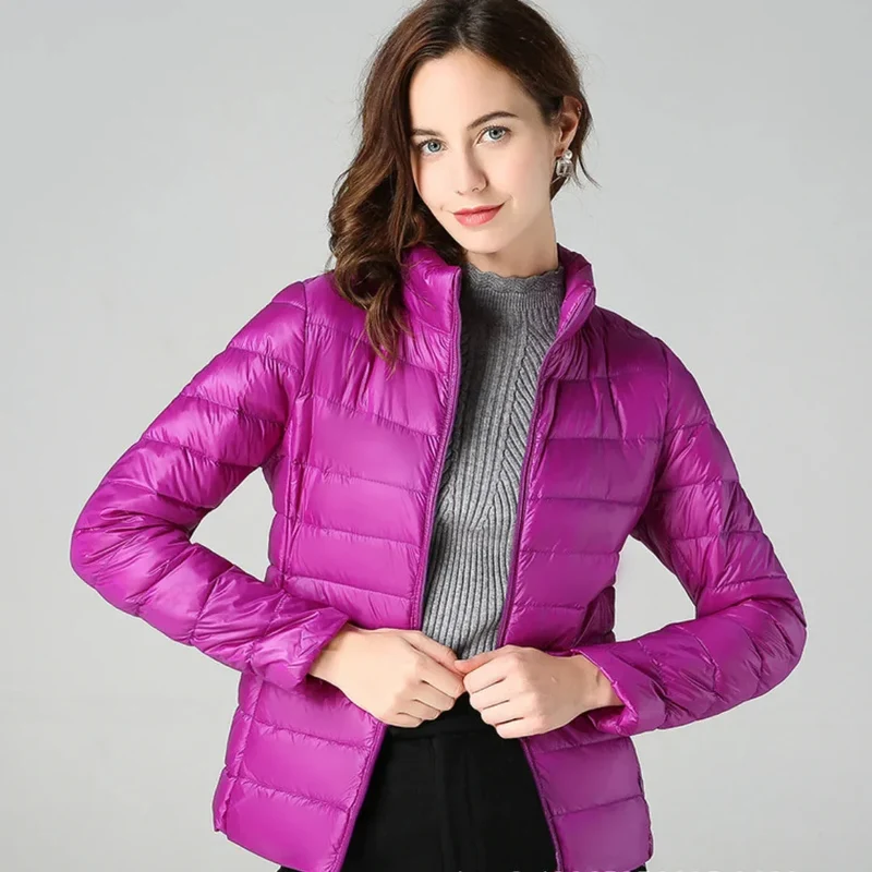 Damen Steppjacke mit Reißverschluss