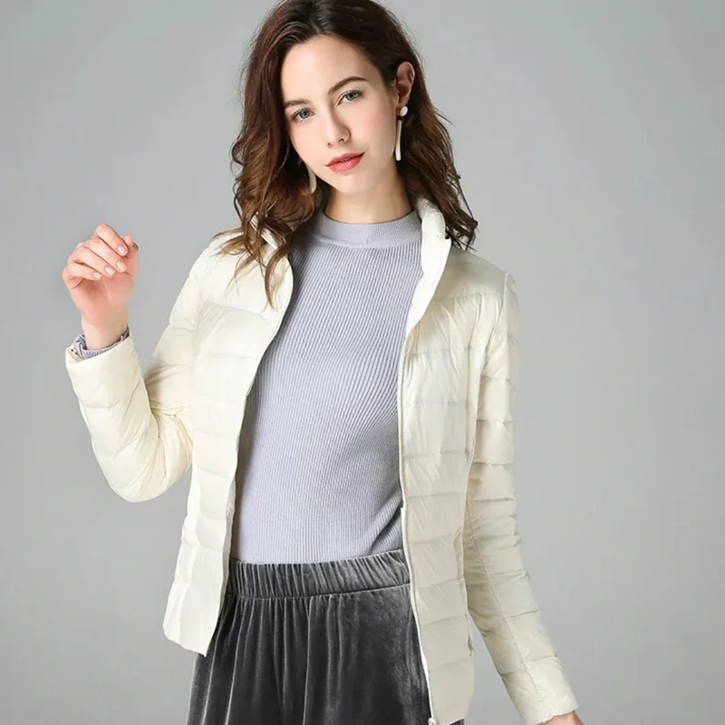 Damen Steppjacke mit Reißverschluss