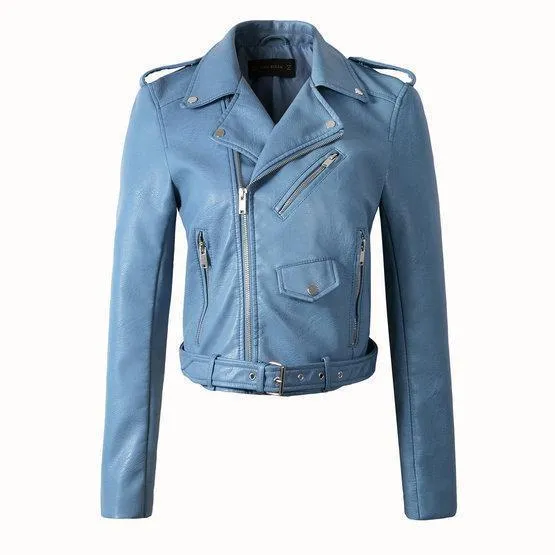 Bikerjacke Damen | Mit Reißverschluss für Alltag und Freizeit