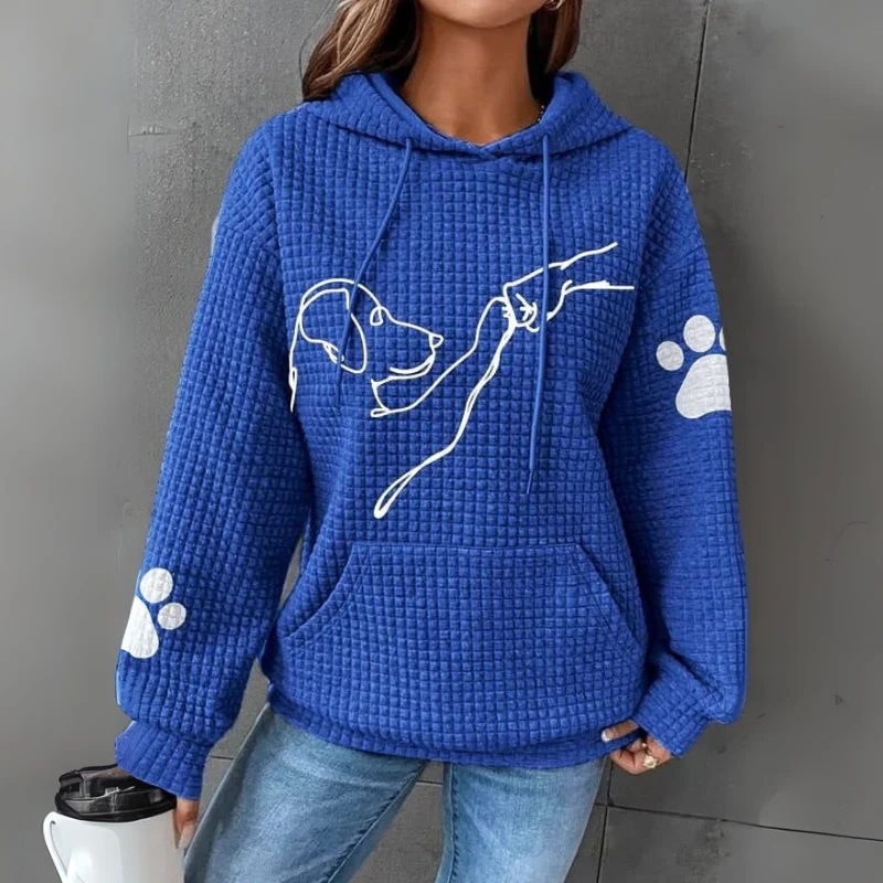 Damen Pullover | Kapuzenpullover mit Aufdruck