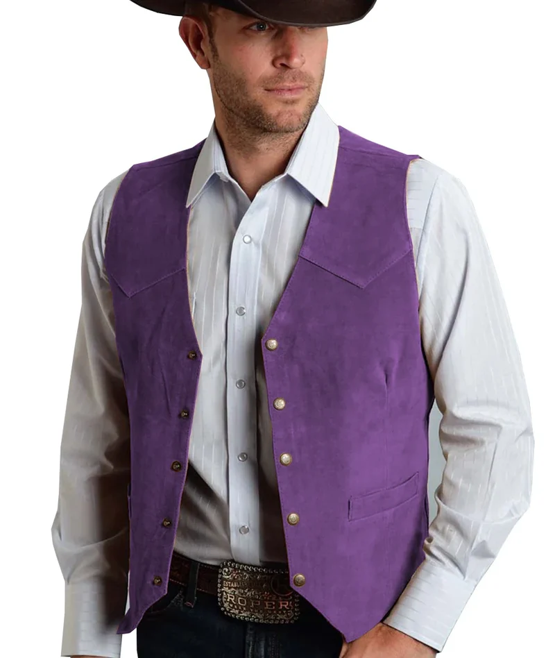 Herren Trachtenhemd | Geknöpftes Vest