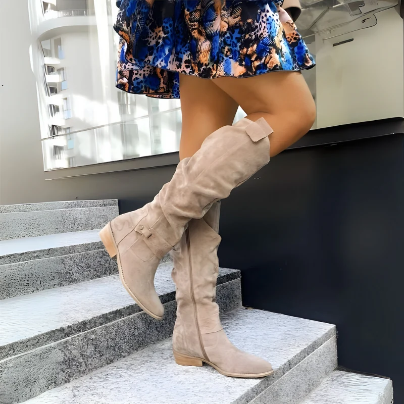 Damen Stiefel | Klassische hohe Stiefel für Alltag und Freizeit