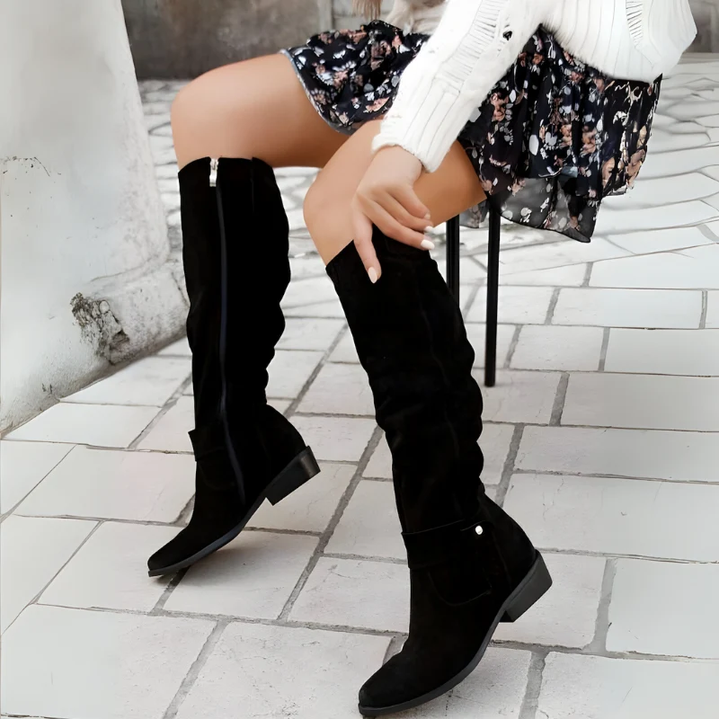 Damen Stiefel | Klassische hohe Stiefel für Alltag und Freizeit