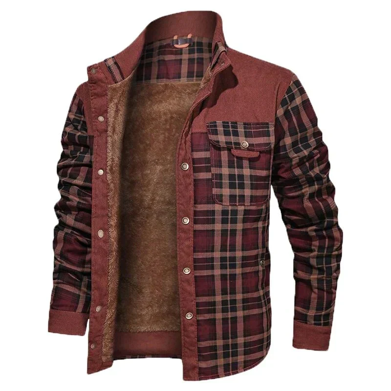 Herren Winterjacke Warm Gefüttert | Komfortabel