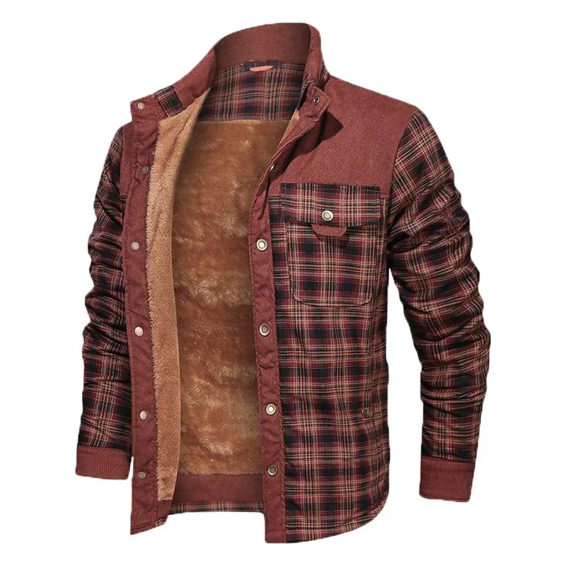 Herren Winterjacke Warm Gefüttert | Komfortabel