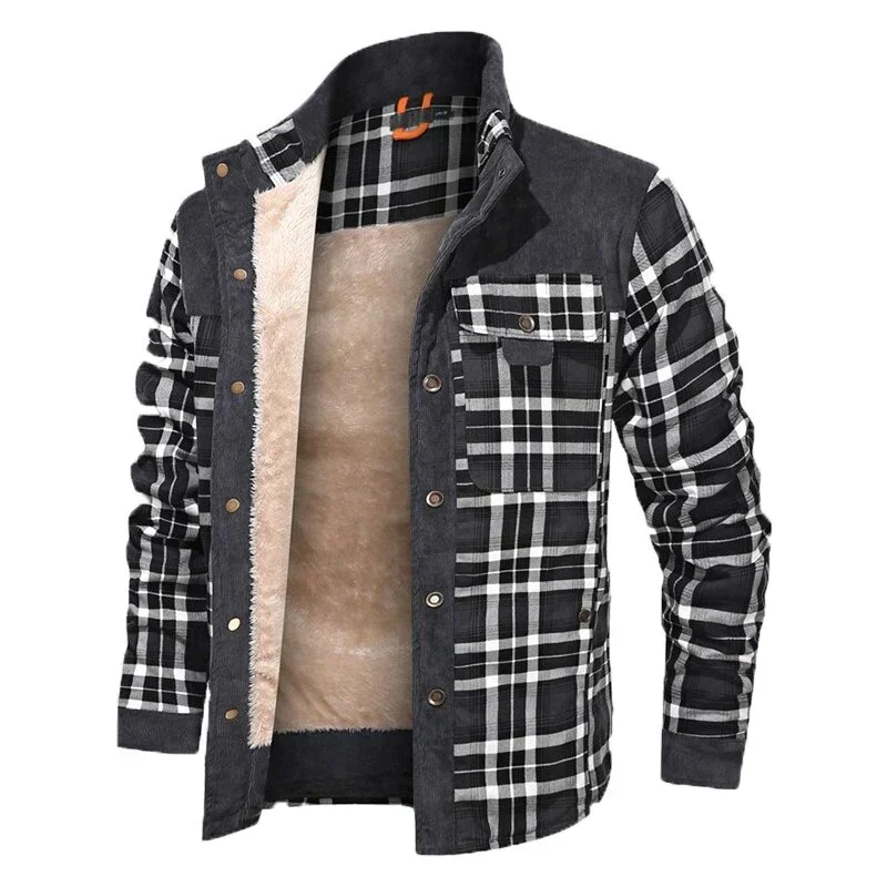 Herren Winterjacke Warm Gefüttert | Komfortabel