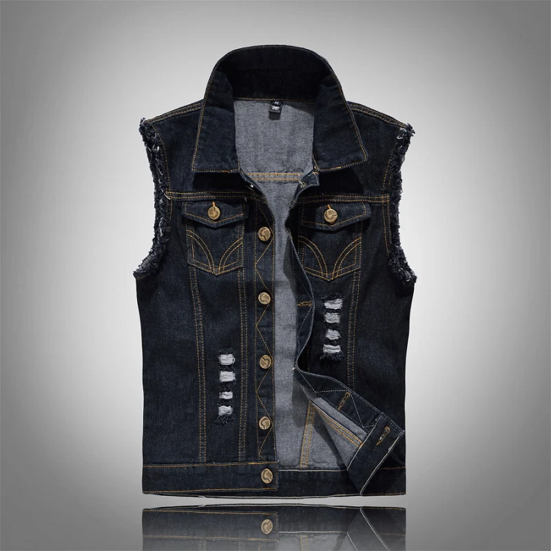 Weste Herren Vintage Stil | Ärmellose Freizeitweste Mit Taschen