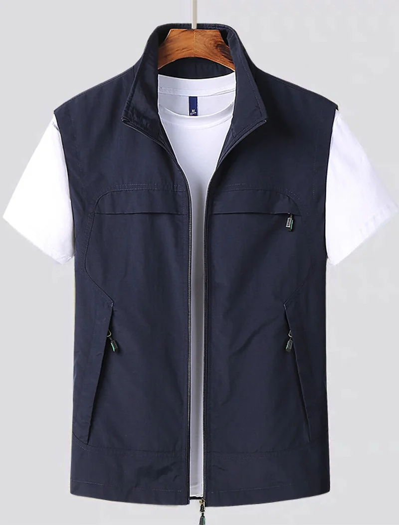 Weste Herren Outdoor Mit Taschen | Atmungsaktiv Und Schnelltrocknend
