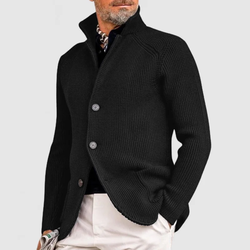 Strickjacke Herren Mit Knöpfen | Elegantes Taschen-Design