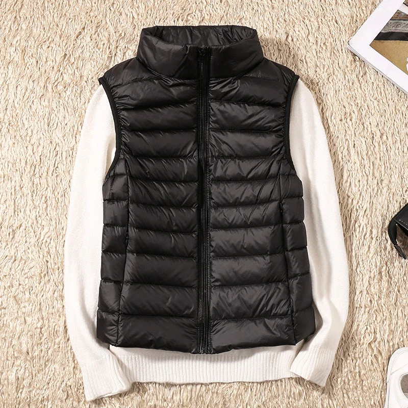 Weste Damen Leicht Gepolstert | Ärmellose Outdoor-Weste