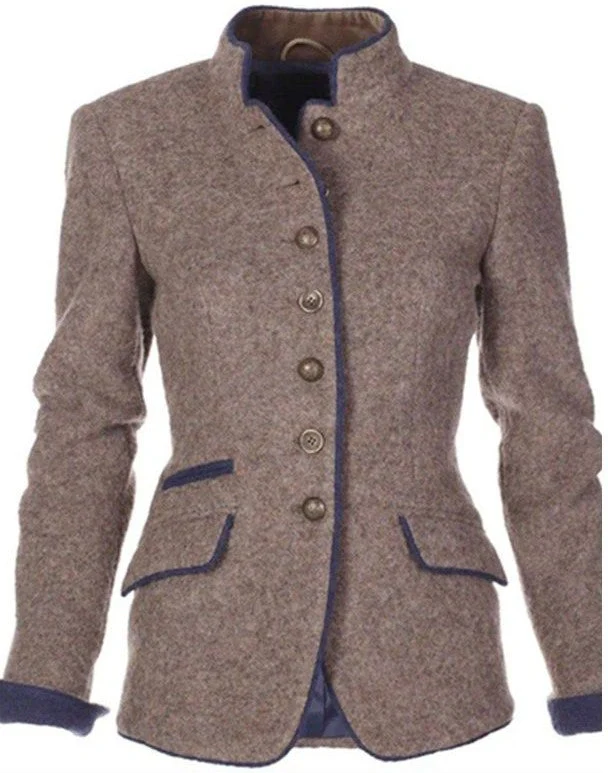 Übergangsjacke Damen Elegant Kurz | Zeitloser Blazer
