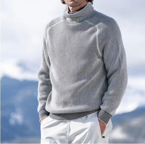 Pullover Herren Mit Rollkragen | Weicher Strick