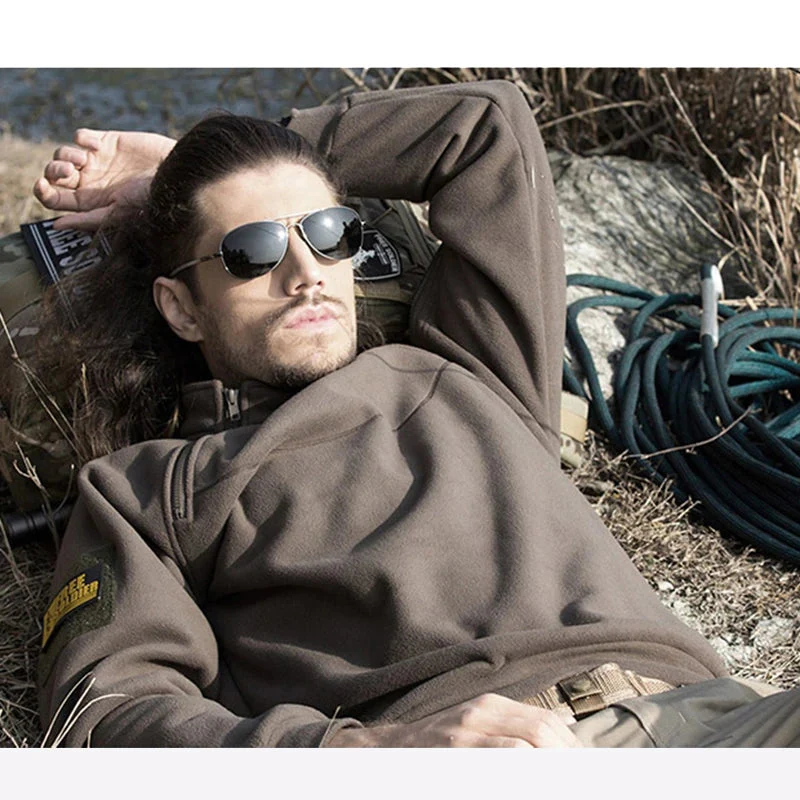 Pullover Herren Fleece Mit Reißverschluss | Outdoor Komfort