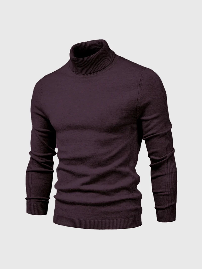 Rollkragen Pullover Herren Baumwolle | Elegant & Bequem