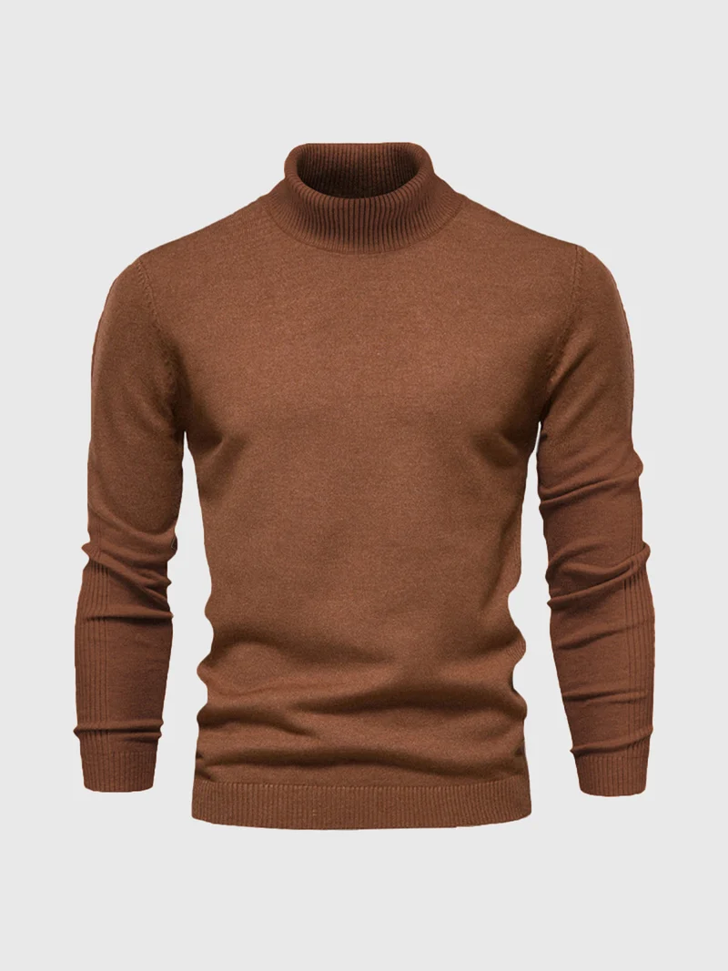 Rollkragen Pullover Herren Baumwolle | Elegant & Bequem