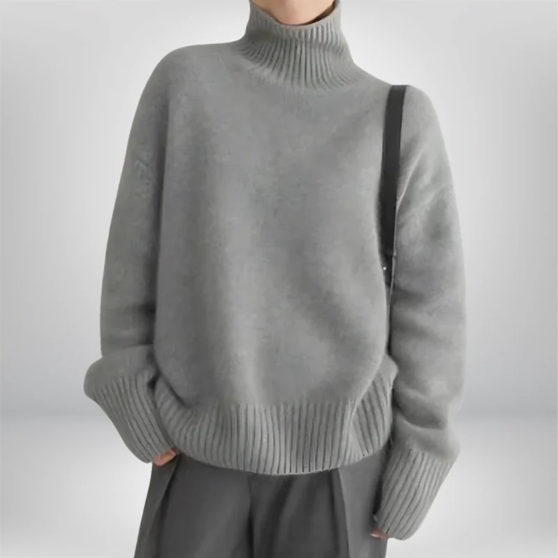 Pullover Damen Rollkragen Weich | Elegant & Warm