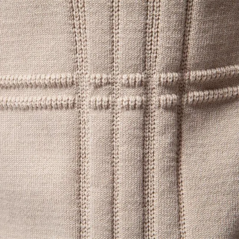 Strickpullover Herren Gestreift Kariert
