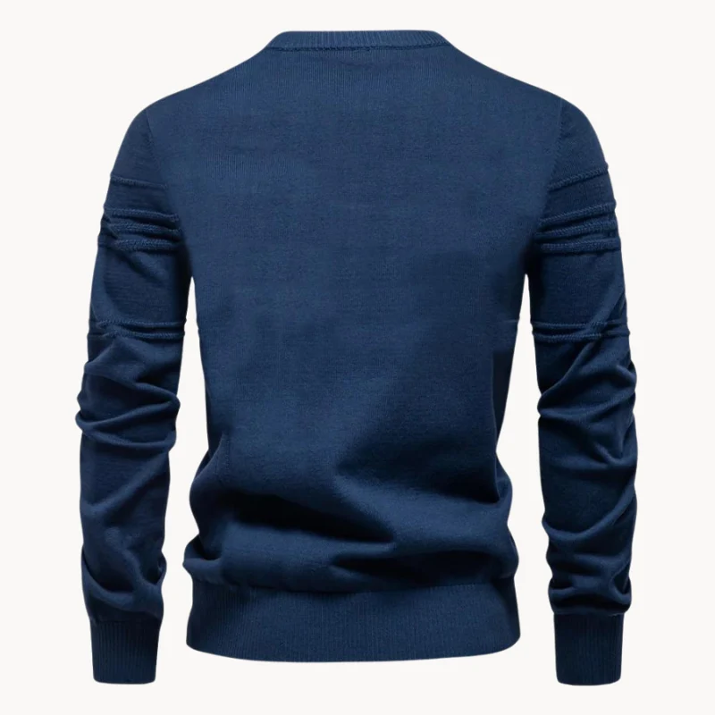 Strickpullover Herren Gestreift Kariert