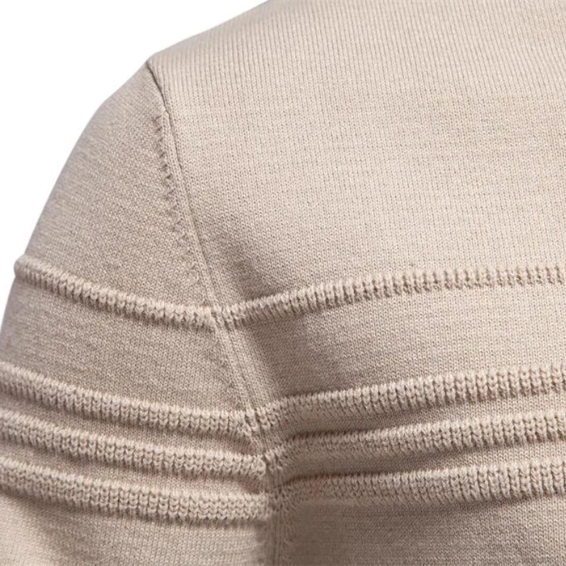 Strickpullover Herren Gestreift Kariert