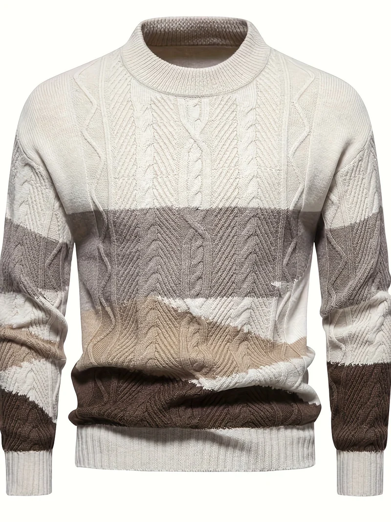 Bequemer Vintage Strickpullover