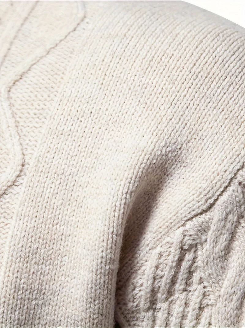 Bequemer Vintage Strickpullover