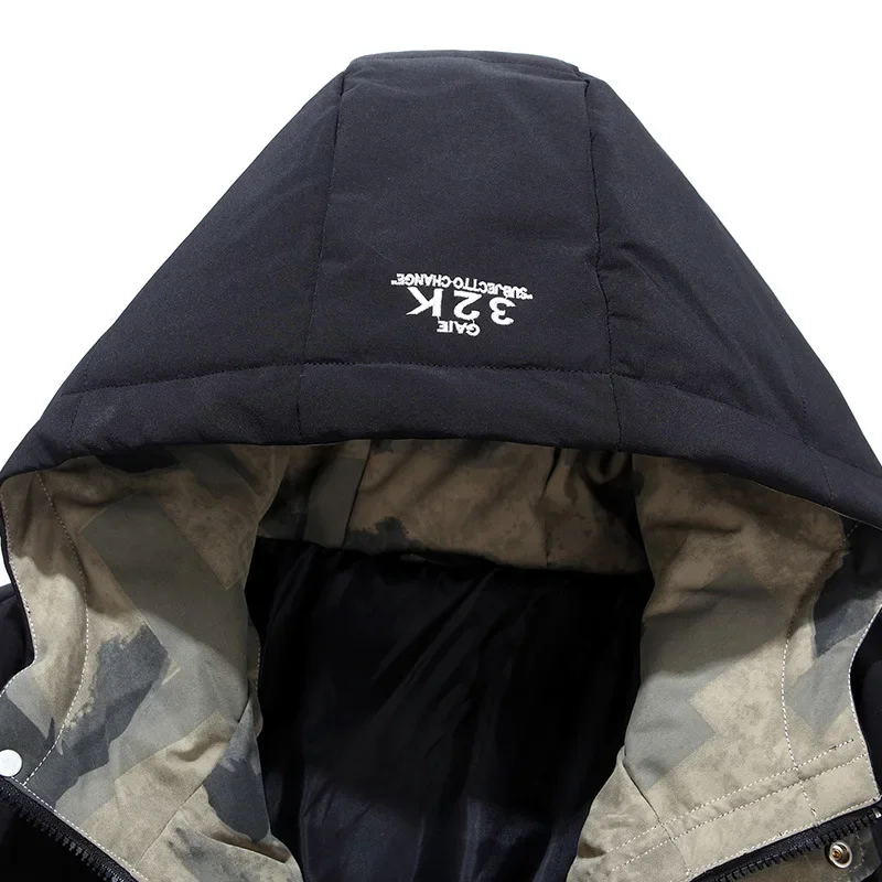 Taktische Outdoor Pufferjacke mit Kapuze