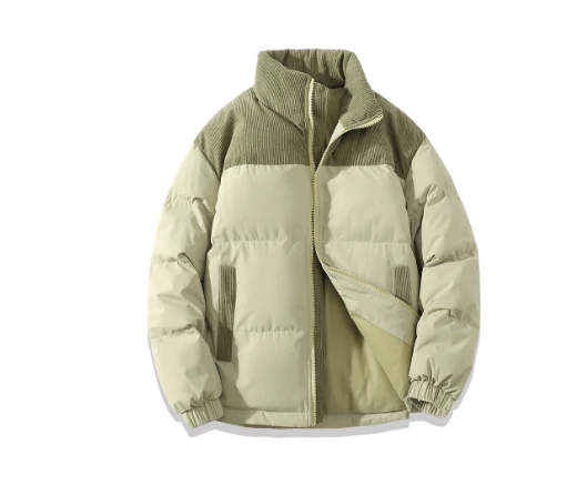 Stilvolle Herren Winter Pufferjacke